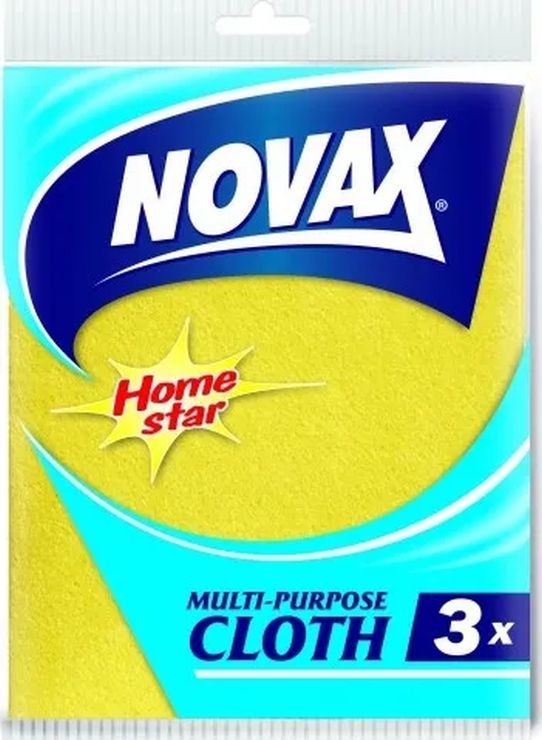 Серветки віскозні для прибирання 3 шт в упаковці, ТМ NV