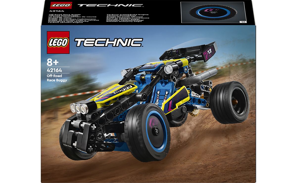 Конструктор «Позашляховика баггі для перегонів» на 219 деталей, у коробці 19х7х14 см, ТМ Lego