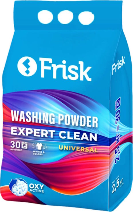 Пральний порошоу з ароматом універсал 2,5 кг, ТМ Frisk