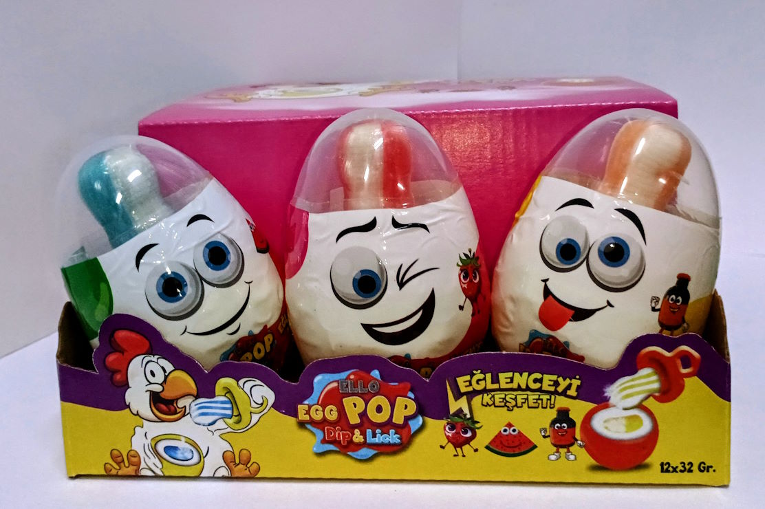 Цукерка «Куряче яйце» льодяник