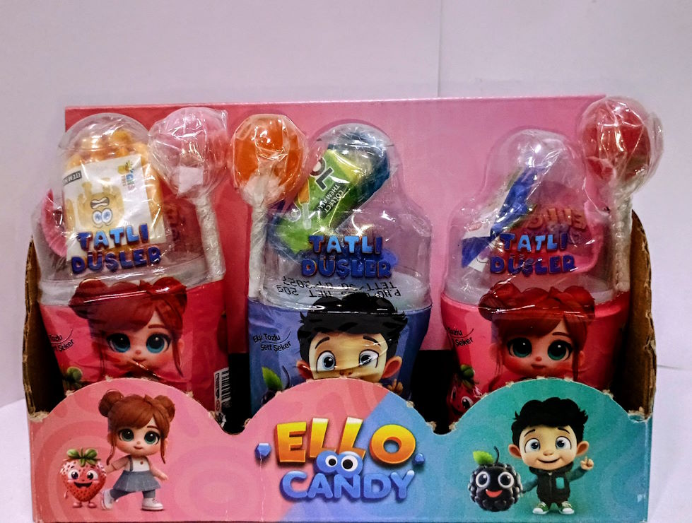 Цукерка «Стаканчік Чупа-чупс» льодяник