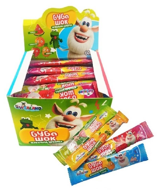 Цукерка жувальна «Буба-шок», в асортименті