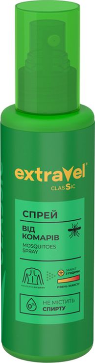 Спрей «Extravel Classic» проти комарів 100 мл