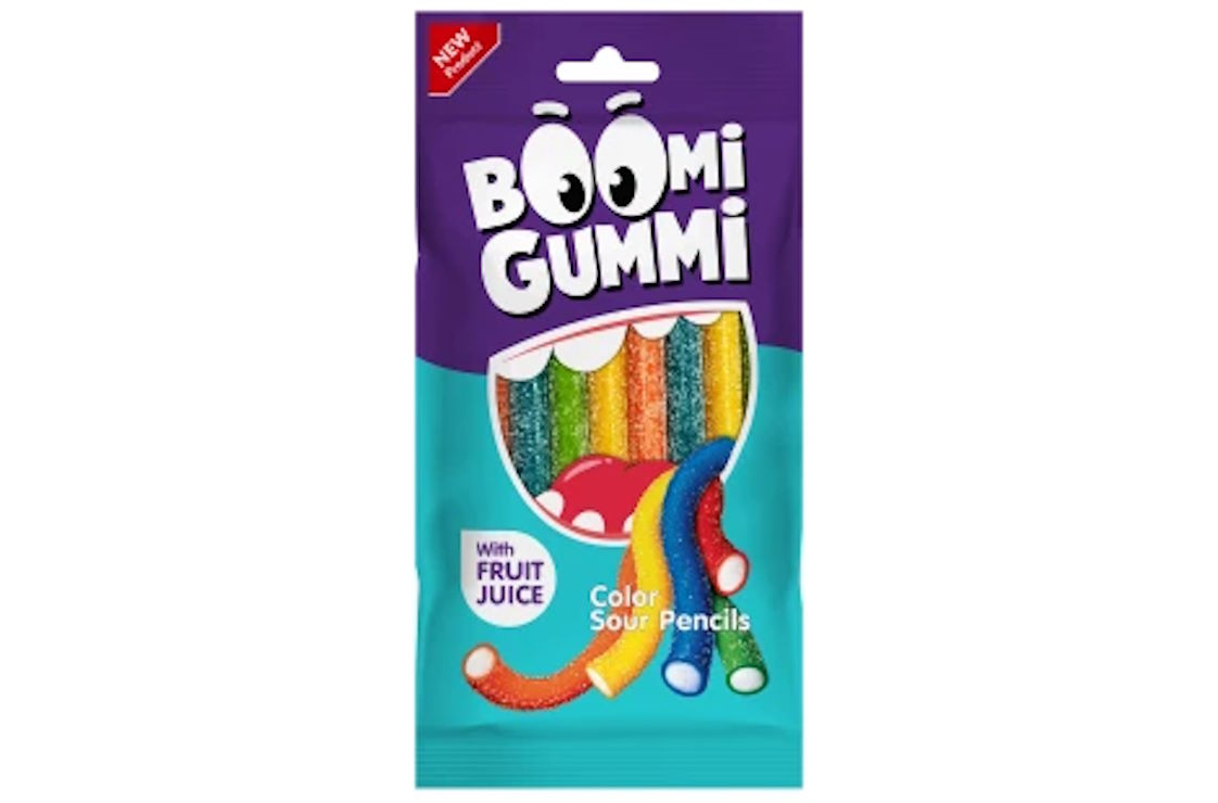 Цукерки желейні «Boomi Gummi Color Pencil» 70 г, ТМ Міленіум
