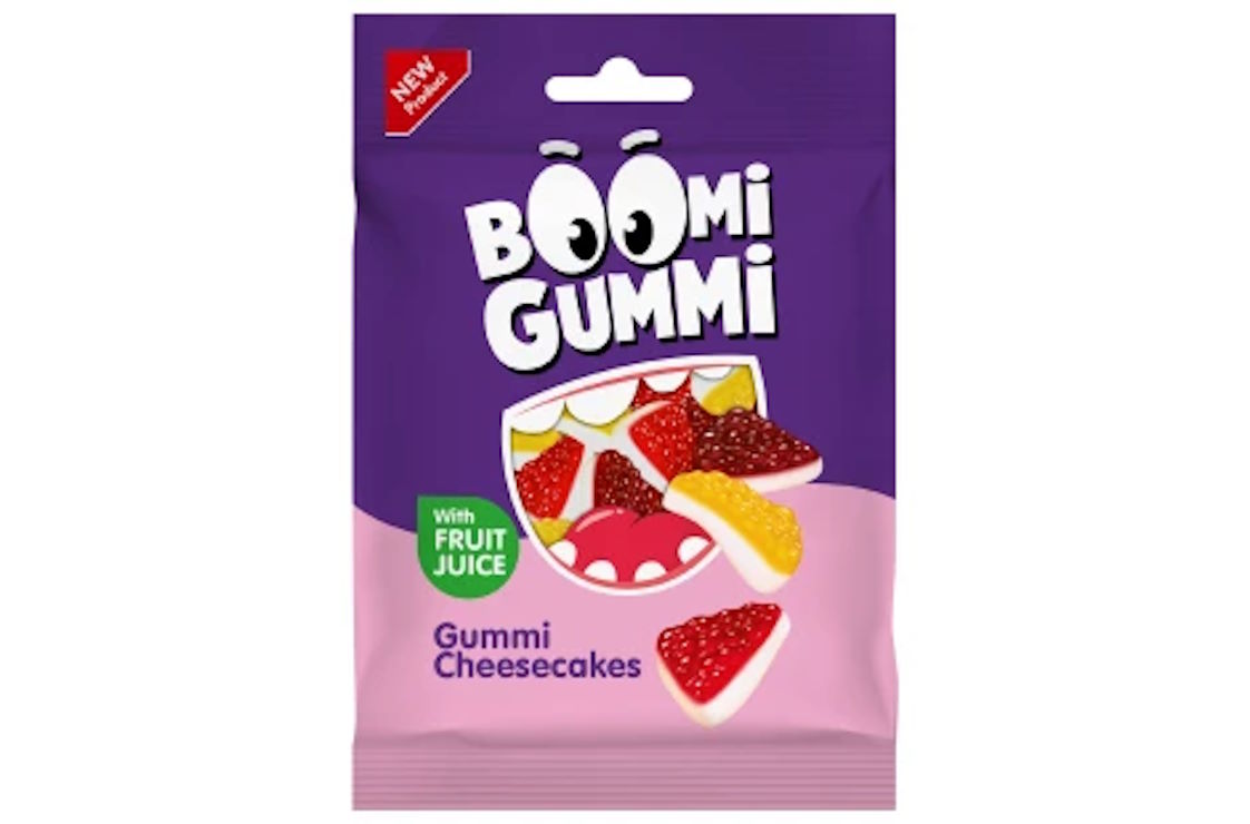 Цукерки желейні «Boomi Gummi Cheesecake» 70 г, ТМ Міленіум