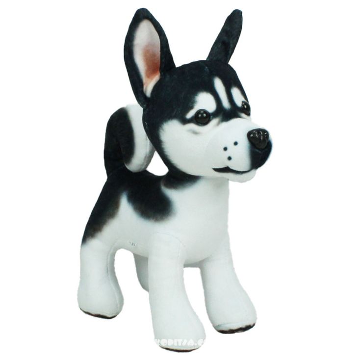 М`яка іграшка «Цуценя Хаскі» 23 см, ПП Копиця