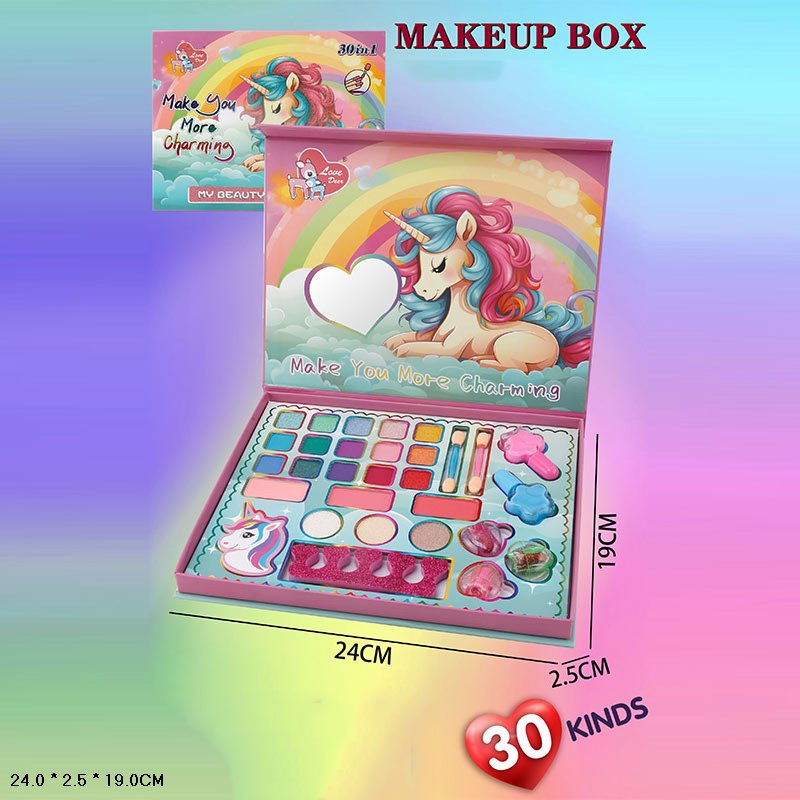 Дитяча косметика: палетка з пензликом, у коробці 24х2х19 см