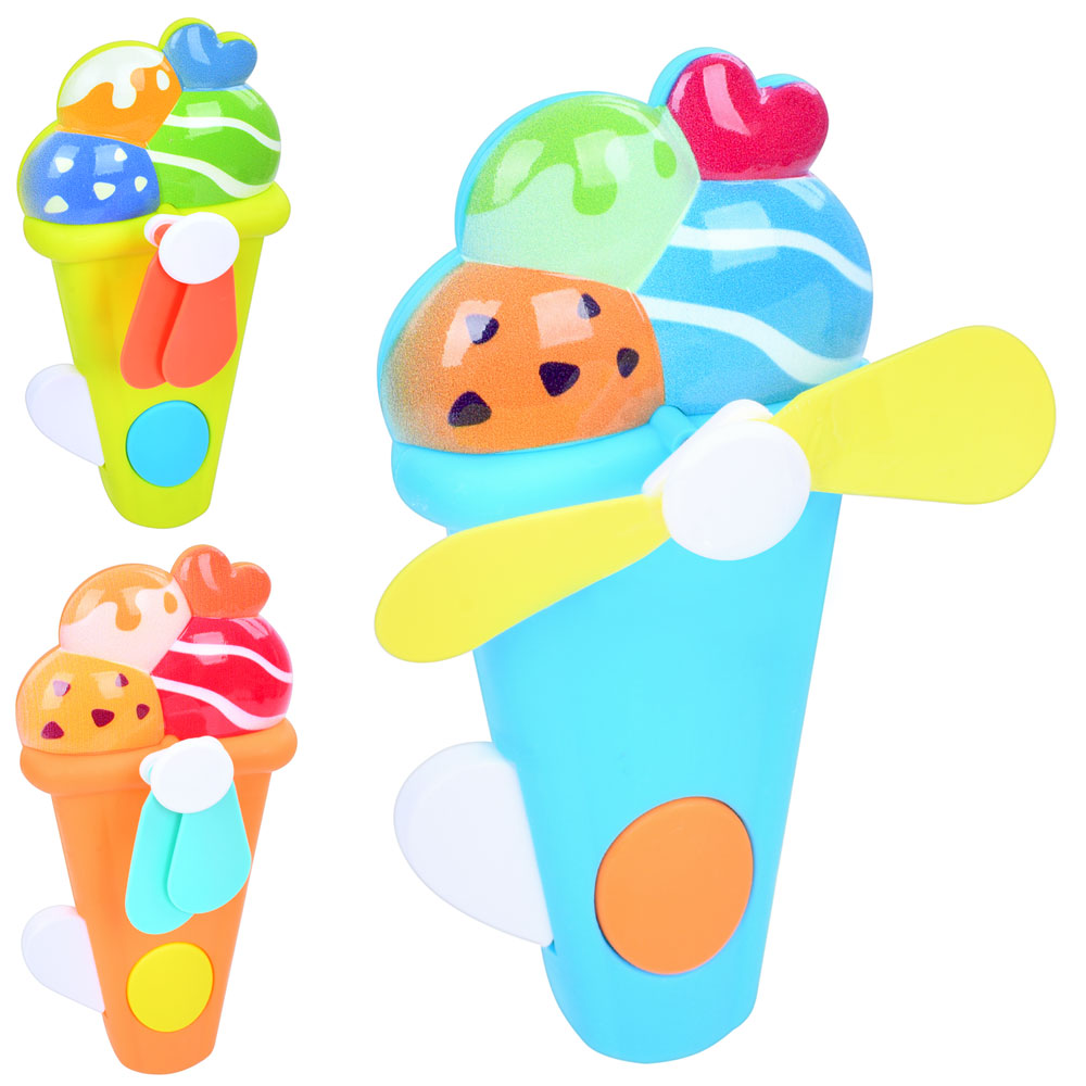 Вентилятор «Морозиво» 14 см механічний, в асортименті