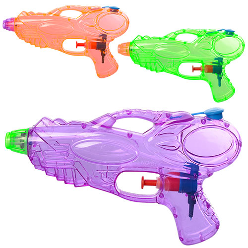 Іграшковий водний пістолет 18 см, в асортименті, у пакеті 18х10,5х3 см