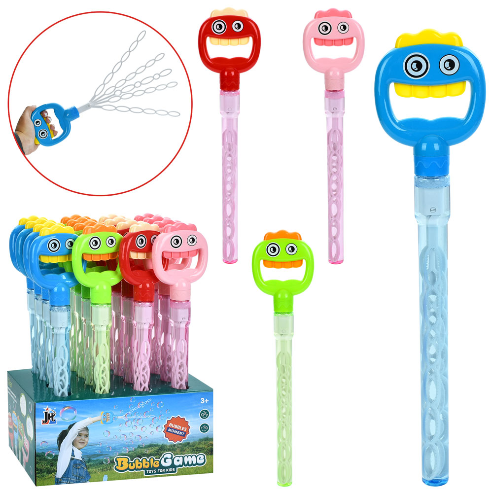 Мильні бульбашки «Меч» 44,5 см, в асортименті, 16 шт у дисплеї 31х45х19 см