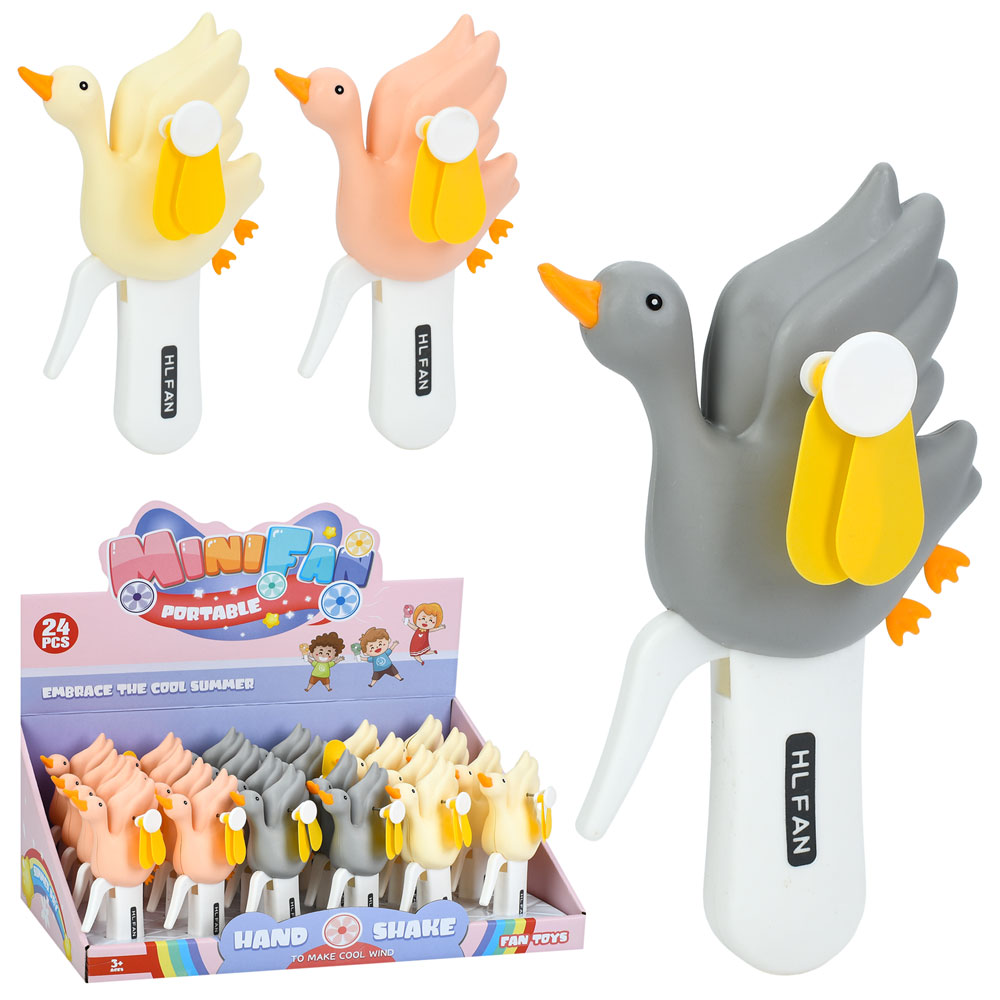 Вентилятор «Лебідка» 15,5 см механічний, в асортименті, 24 шт у дисплеї 39х18х23 см