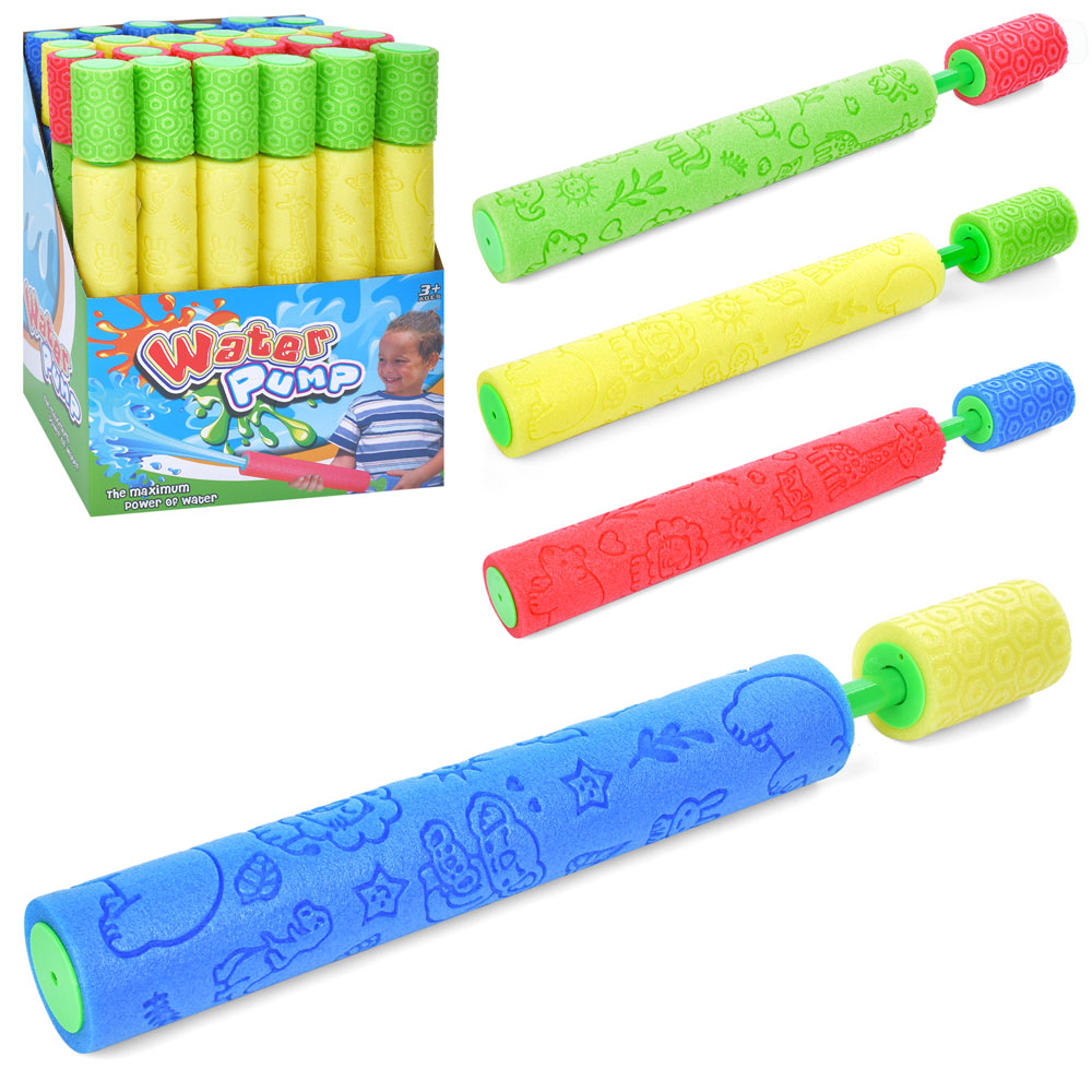 Іграшковий водний насос 40 см, в асортименті, 24 шт в дисплеї 30,5х40х20,5 см