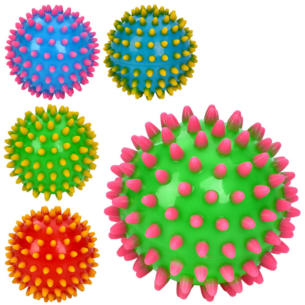 М'яч масажний 7 см з ПВХ, в асортименті