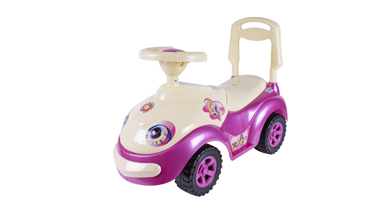 Машина для катання «Луноходик» 67х29х45 см рожева з максимальним навантаженням до 30 кг, ТМ Оріон