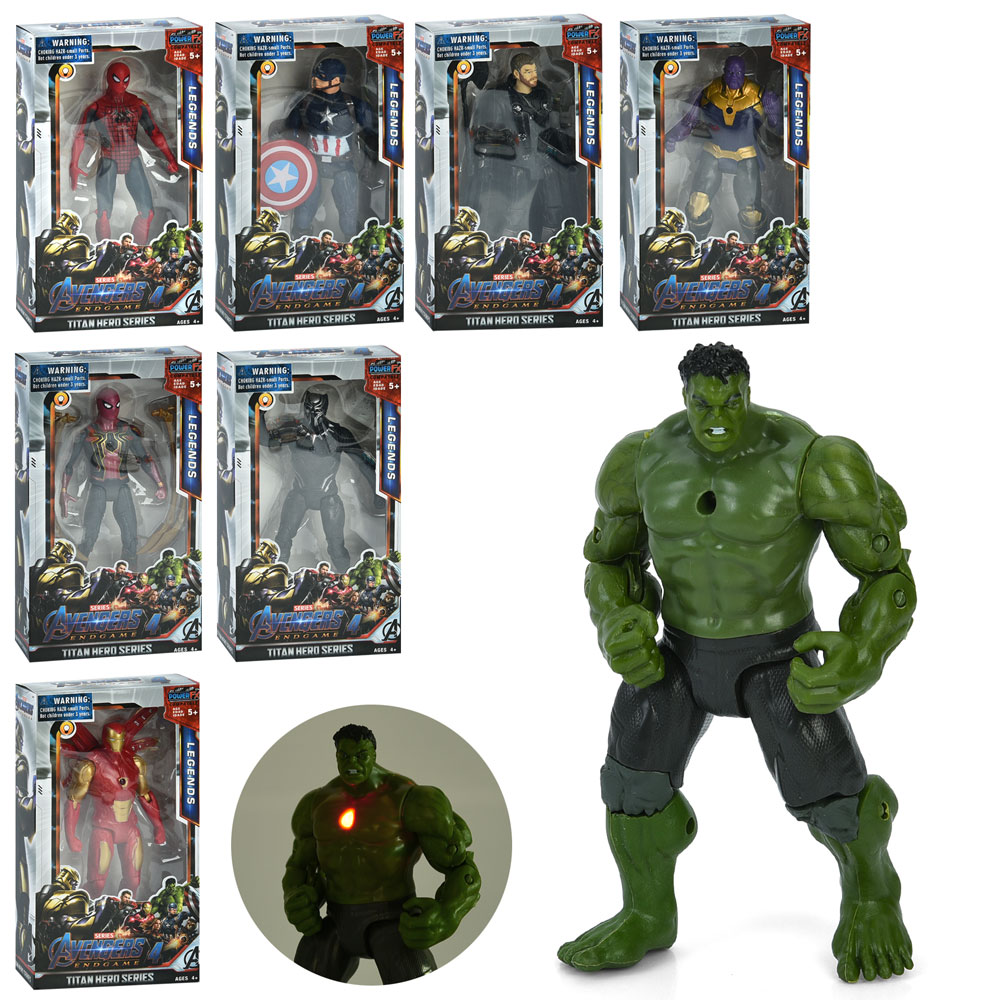 Фігурки « AV» 17 см зі світлом та рухомими деталями, на батарейці, в асортименті, у коробці 13х23,5х5 см