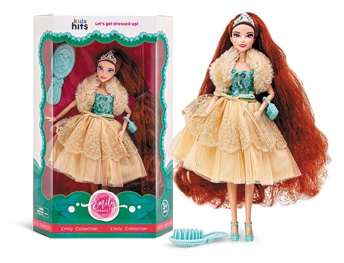 Лялька «Emily Romantic» 28 см з аксесуарами, у коробці 23х34.5х6.2 см