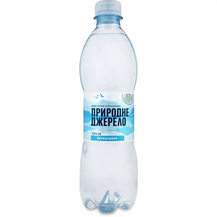 Вода питна «Природне джерело» негазована 0,5 л
