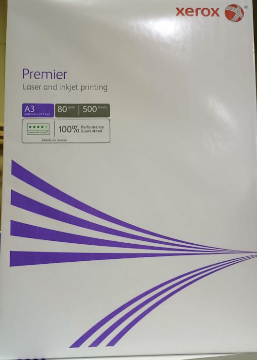 Папір «Xerox Premier» А3 80 г/м2 клас А, 500 аркушів