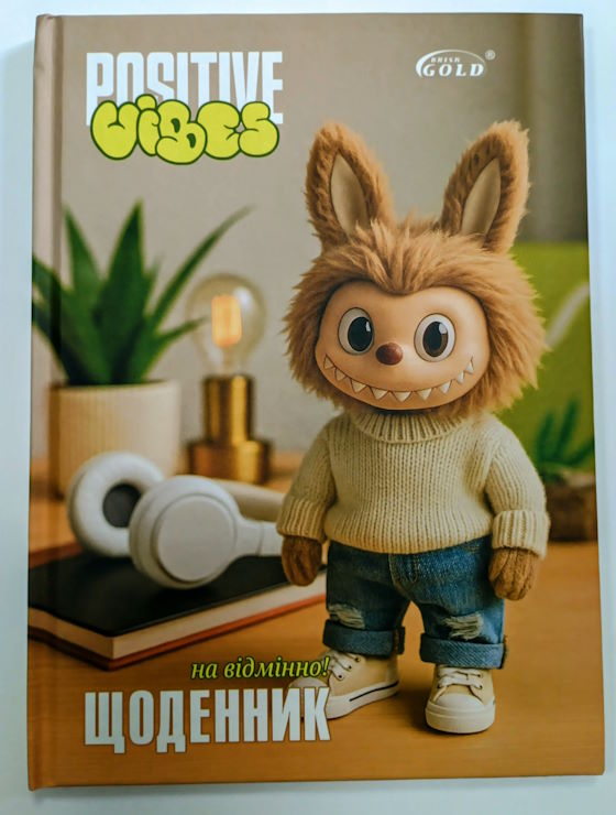 Щоденник «Милий зубастик» А5 на 48 аркушів, №72054, ТМ Gold Brisk