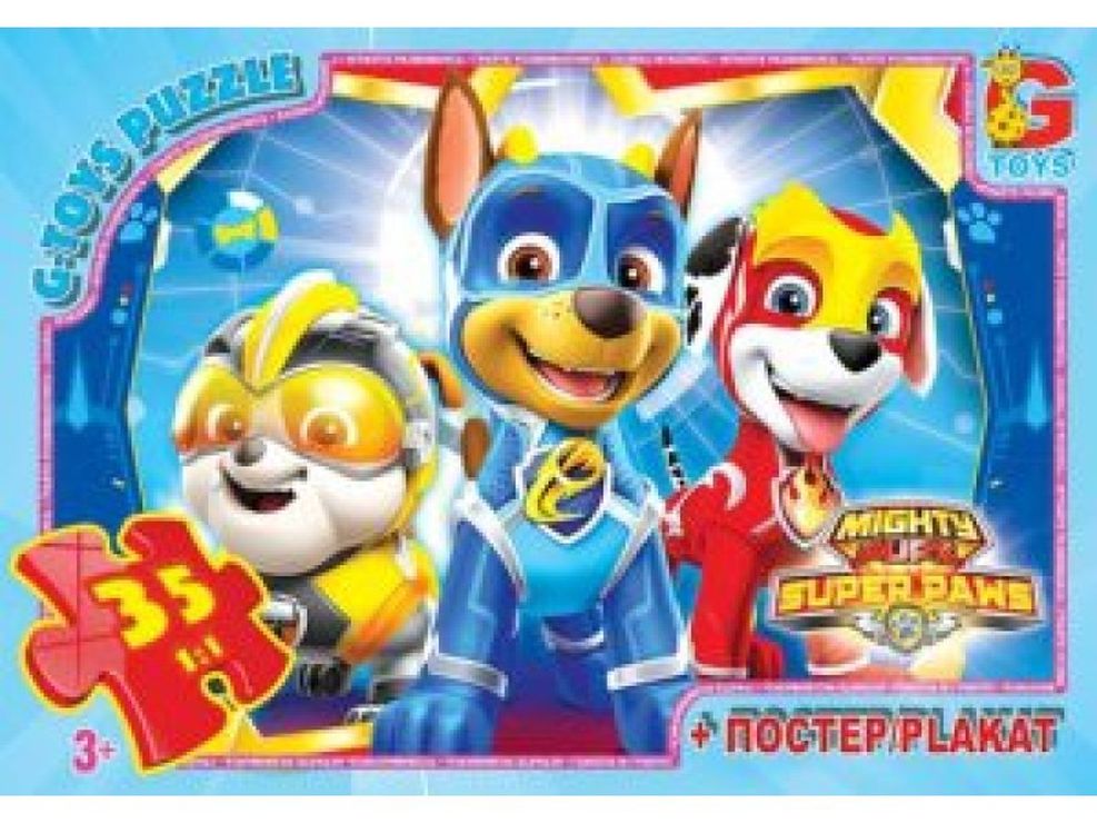 Пазли «Paw Patrol» на 35 елементів, ТМ G-Toys