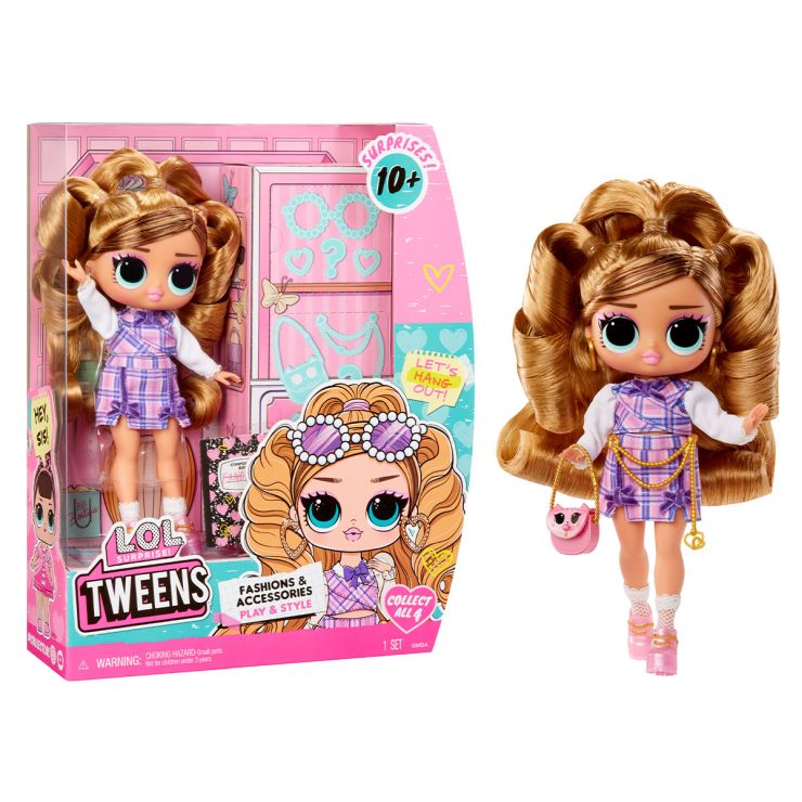 Ігровий набір з лялькою LOL SURPRISE! «Tweens Core. Модниця» 15 см з аксесуарами, у коробці 20х6х25 см