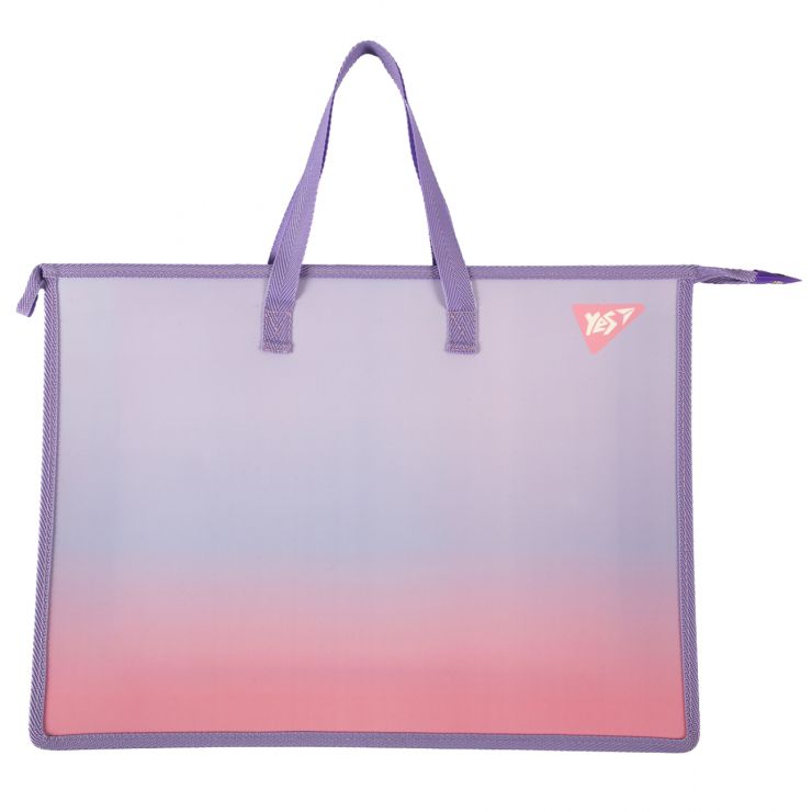 Папка-портфель «Fusion» А3 на блискавці з тканинними ручками, ТМ YES