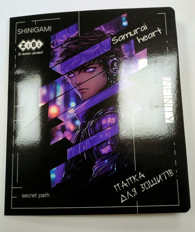 Папка для зошитів « ANIME» В5 картонна на гумках, KIDS Line