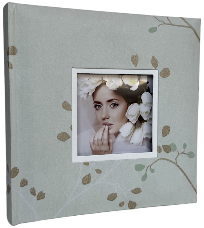 Фотоальбом «Spring Twig» на 300 фото 10х15см з паперовими аркушами, обкладинка з ламінованого картону, 22х22 см