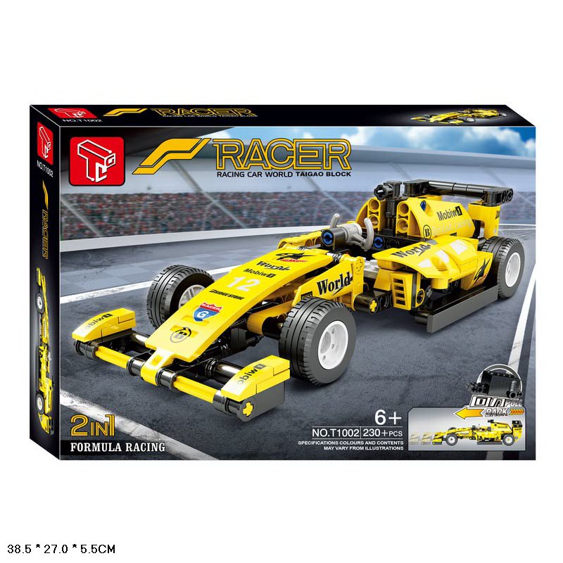 Конструктор «Formula» на 230 деталей, у коробці 38,5х27х5 см