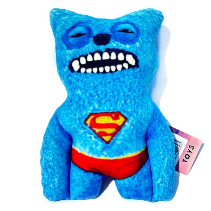 М`яка іграшка «Зубастик» 25 см синій, ПП Копиця