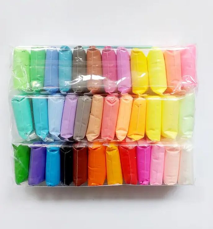 Пластилін легкий на 36 кольорів по 10 г