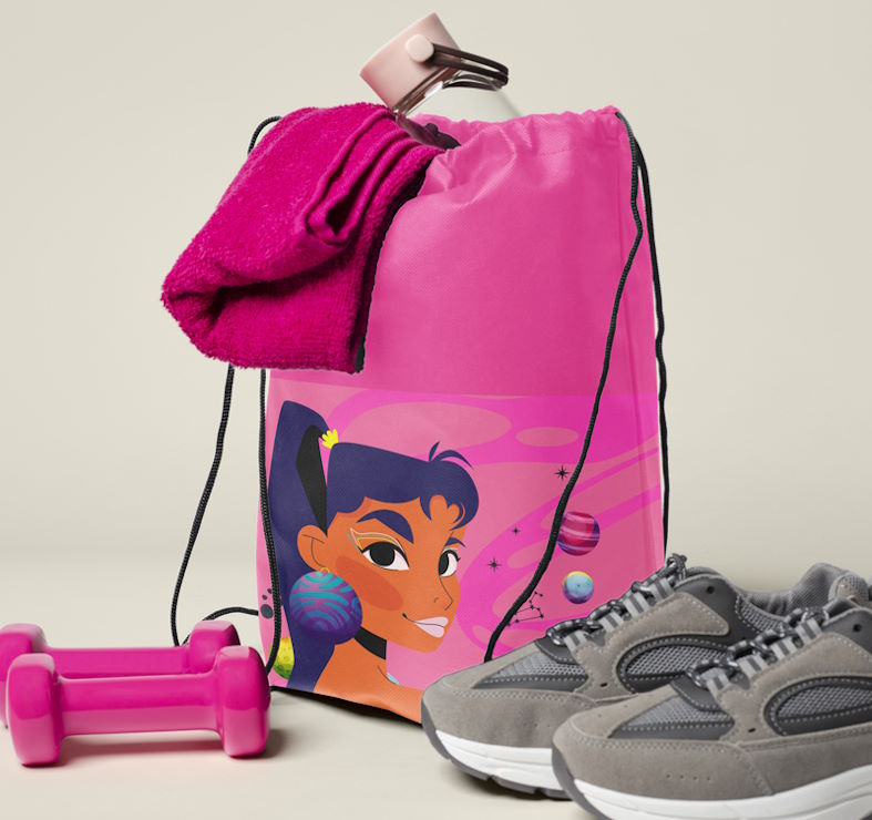 Сумка для взуття «Жасмін» 46х32 см з одностороннім друком, ТМ Leader