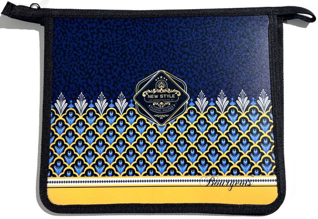 Папка А5+ на блискавці з кольоровим друком на одне відділення, ТМ Мандарин