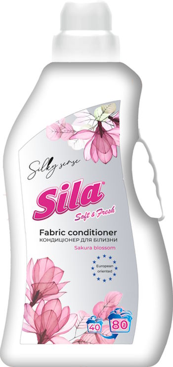 Кондиціонер для тканин «Silky sense» 2, 4 л, ТМ Sila