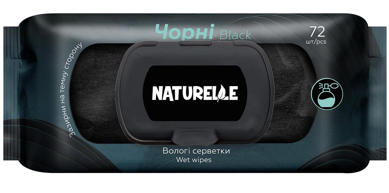 Вологі серветки «Naturelle.Classic» універсальні, 72 шт в упаковці
