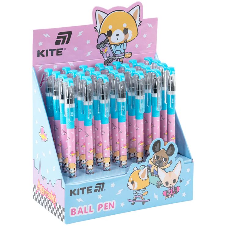 Ручка «AR» кулькова синя, TM Kite