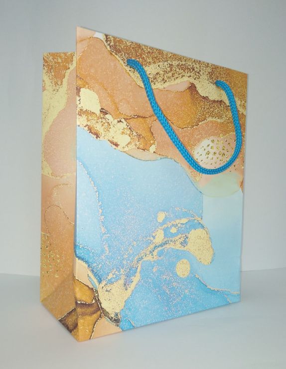 Пакет паперовий з 20х25х10 см, ТМ Мандарин