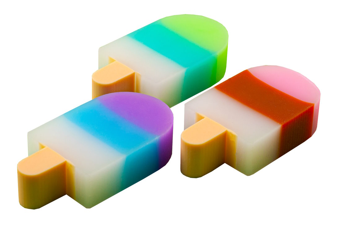 Гумка «Іce cream» 2,6х5,7х1.3 см, ТМ ZiBi