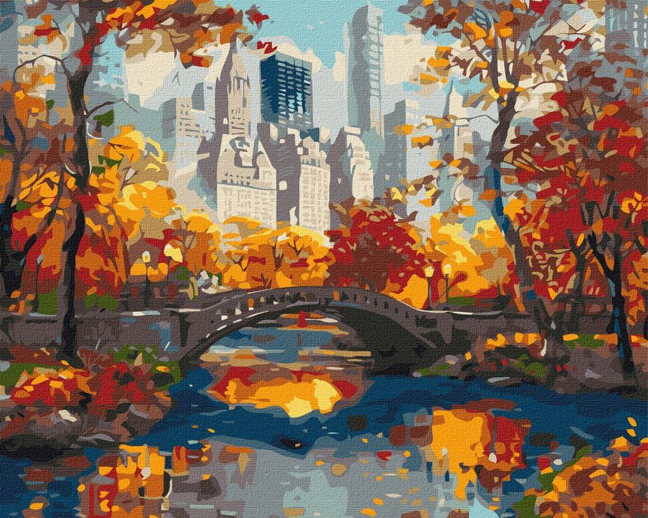 Картина за номерами «Золотий парк» 40х50 см, ТМ Ідейка