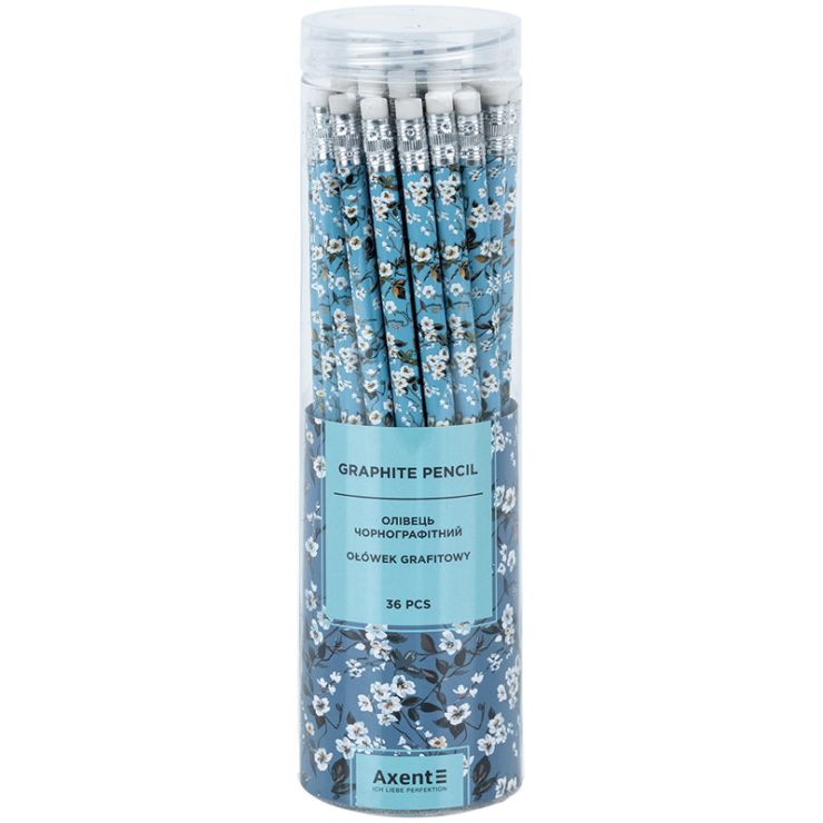 Олівець графітний «Evening Light» HB, у тубусі, ТМ Axent