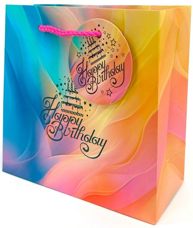 Пакет паперовий 16х16х7 см, ТМ Мандарин