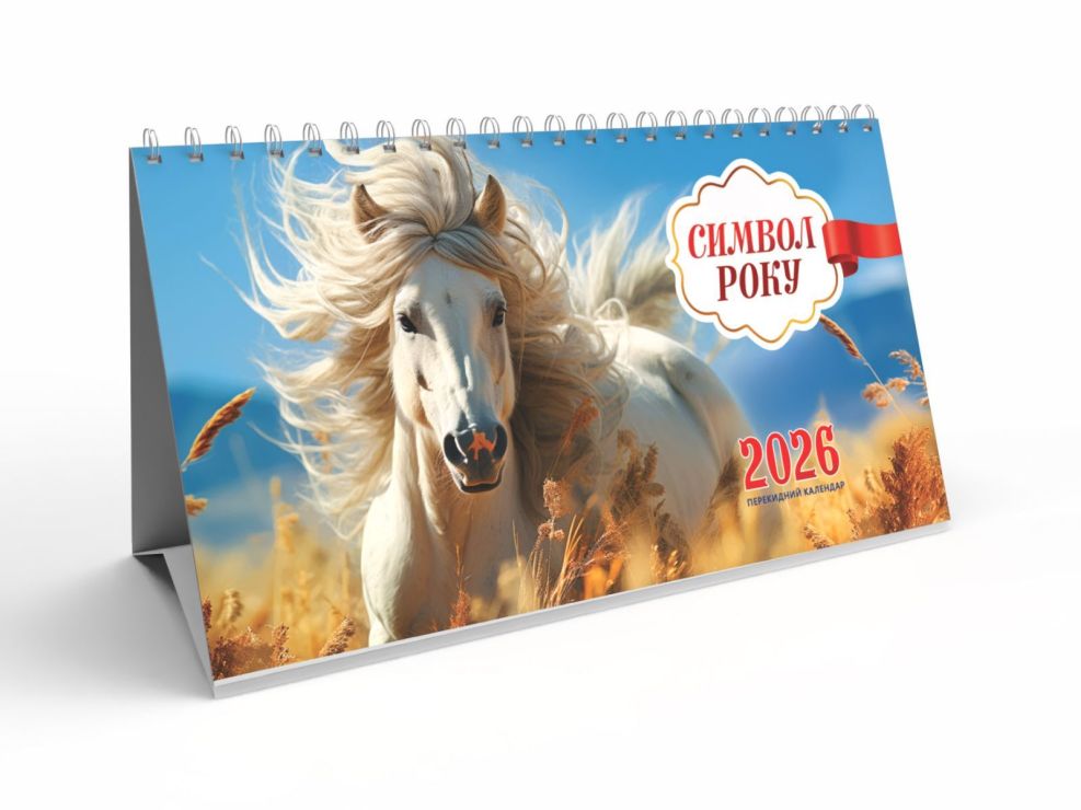 Календар-намет «Символ року» 20,5х13 см на спіралі