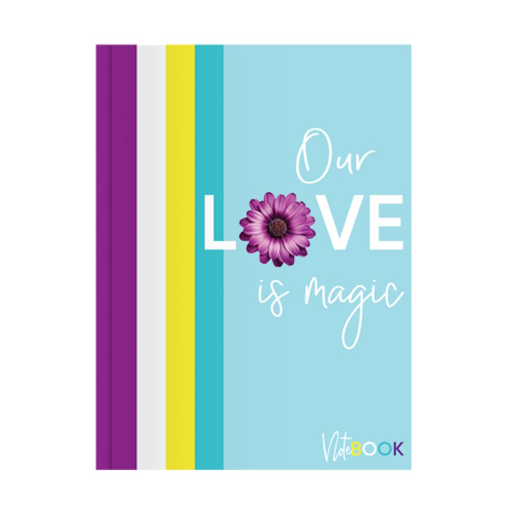 Блокнот «3D COLL NOTEBOOK» А5 на 72 аркуші у клітинку з твердою ламінованою обкладинкою, в асортименті, ТМ Рюкзачок