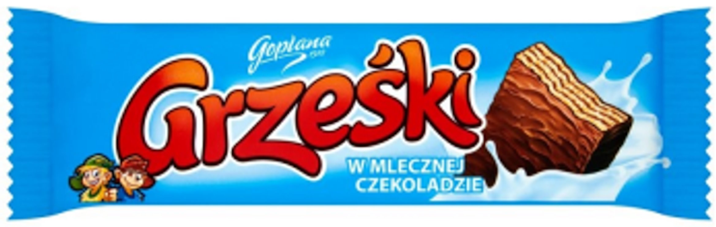 Вафлі «Grzeski» у молочному шоколаді 36 г