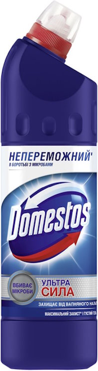 Засіб для чищення туалету «DOMESTOS. Експерт Сила 7» 750 мл