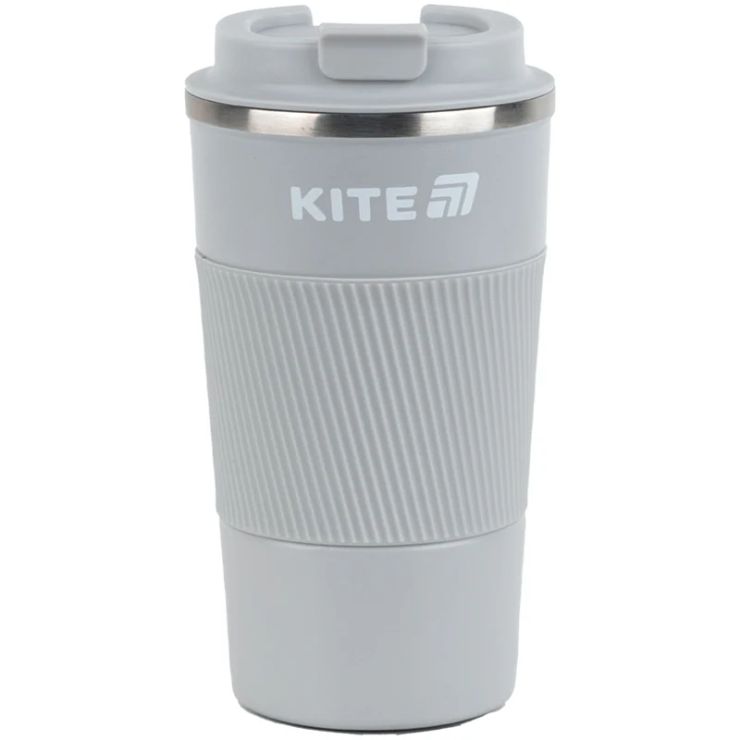 Термокружка 510 мл сіра, ТМ Kite