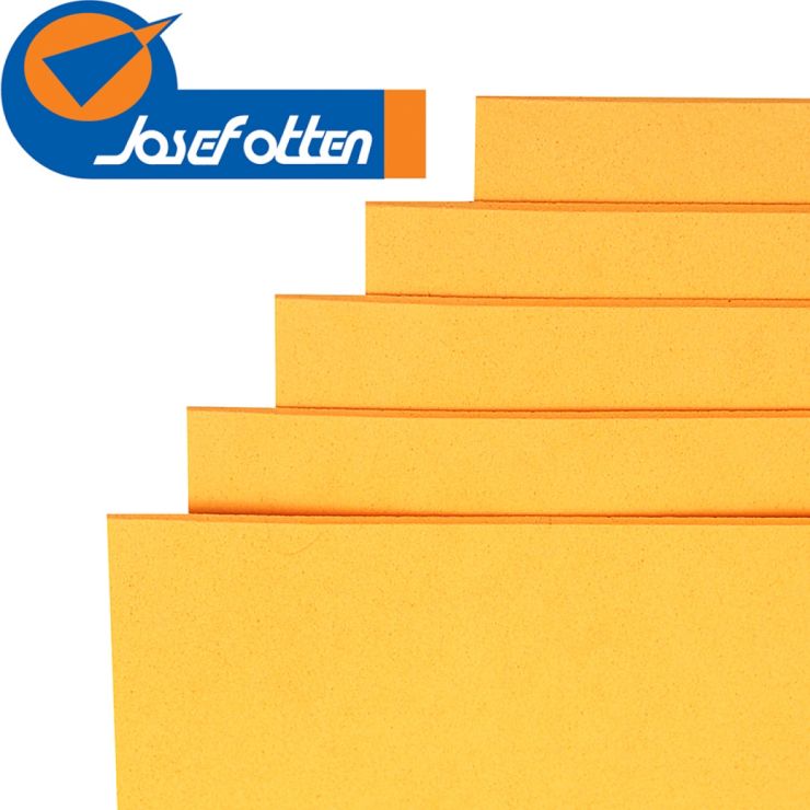 Фоаміран A4 товщиною 1,5 мм 10 аркушів, помаранчевий, ТМ J.Otten