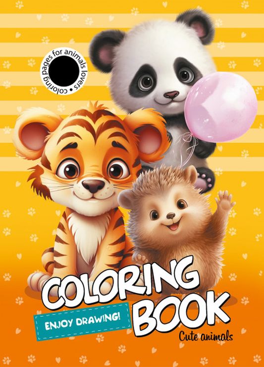 Розмальовка А4 на 8 аркушів на скобі, ТМ Мандарин