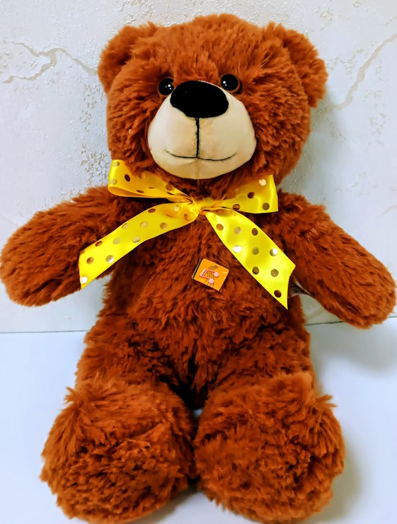 М'яка іграшка «Ведмедик Тедді 02/4» 37 см, в асортименті, ПП Копиця