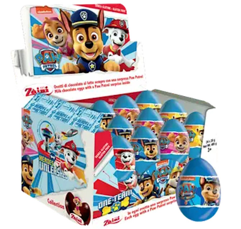 Яйце шоколадне «Щенячий патруль» 20 г з сюрпризом